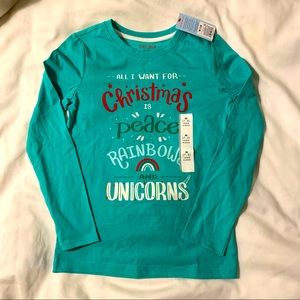 Girls Christmas shirt